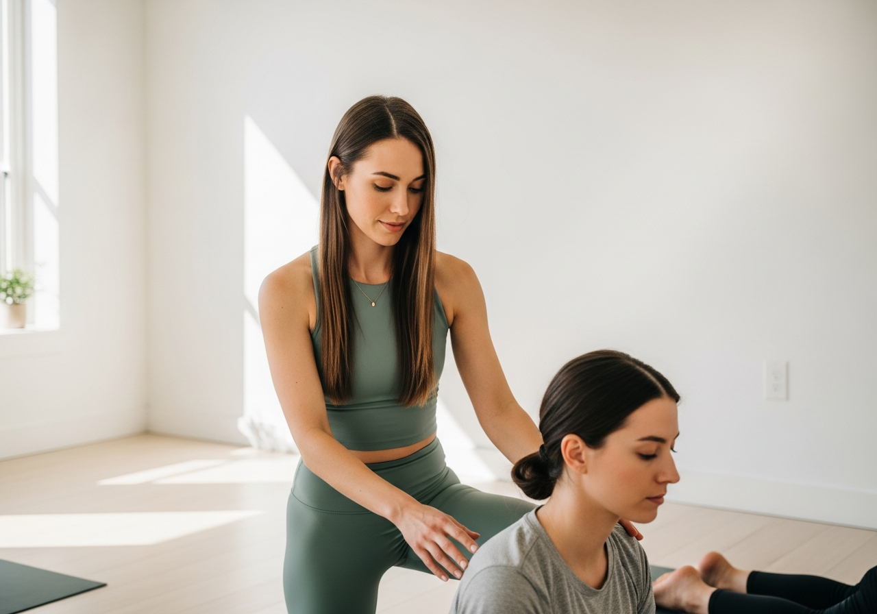 Personal yoga training session at Your Ritual Yoga
